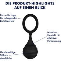 EIS Stevig siliconen penisgewicht, 4,5 - 6,5 cm