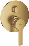 GROHE Lineare New 3-Weg Omstelling Afbouwset – Inbouw – SilkMove 46mm – Geborsteld Cool Sunrise