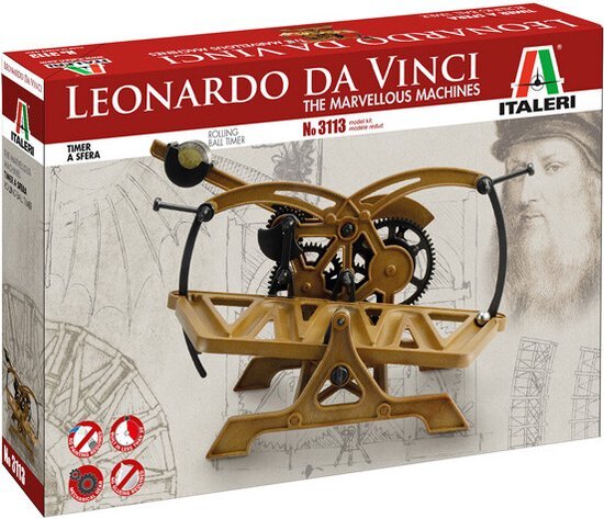 Italeri Leonardo Da Vinci - Rolling Ball timer 3113