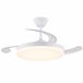 Cristalrecord Plafondventilator Milky Eco Ø 106 cm wit