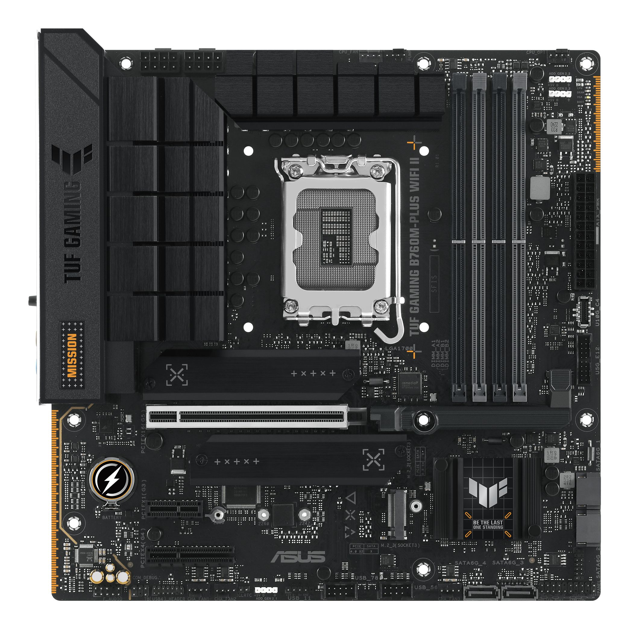 ASUS TUF GAMING B760M-PLUS WIFI II - Micro ATX Motherboard