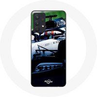 Samsung Galaxy A32 5G hoesje Formule 1 Pierre Gasly F1 coureur Wit Maniacase