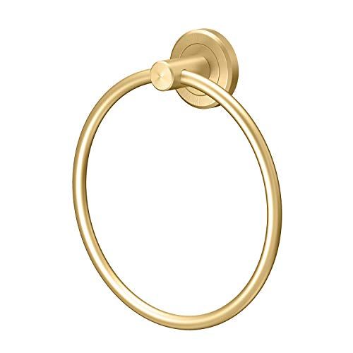 Gatco Handdoekring - Geborsteld Messing