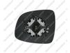 PRASCO Spiegelglas, Außenspiegel FT3607515 links, asphärisch | Compatibel met: FIAT SEDICI, SUZUKI SX4