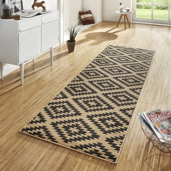 Hanse Home Designer Loper Velours Runner Nordic Bruin 80x200cm