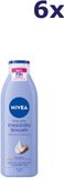 Nivea 6x Body Lotion 250ml Irresistibly Smooth