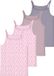 NAME IT - NKFSTRAP TOP 4P AOP NOOS - Meisjes - Onderhemden - Ballerina - Maat 92