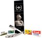 Roman Empire Shaving Mars Scheerapparaat met vrije hand, professioneel scheerapparaat voor heren, voor baard, snor en contouren, met 20 mesjes (Astra-Derby-Shark-Treet)