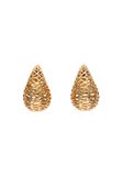 NAEMI Leo E-Commerce Ltd. NAEMI Oorbellen Ros Koper Vrouwen Oorhangers 3 cm