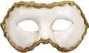 Maskworld Colombina Bianca - Venetiaans Masker