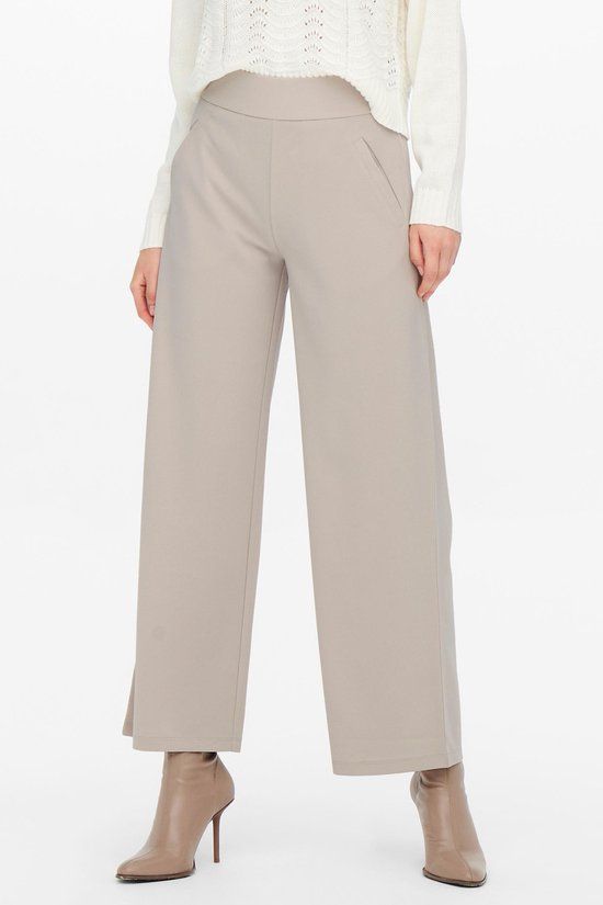 Jacqueline de Yong Jdylouisville Catia Wide Pant - Chateau Gray - W28/L30