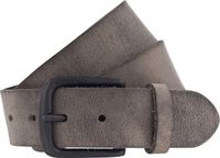 Vanzetti Leren riem Denim Love 40mm Full Leather Belt W85 Grey grijs