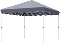 Fioren Pop-up Gazebo – 3x3 meter – Imperméable et protection UV 50+ – Avec sacs de sable et sac de transport – Noir – Convient pour jardin, terrasse et événements extérieurs