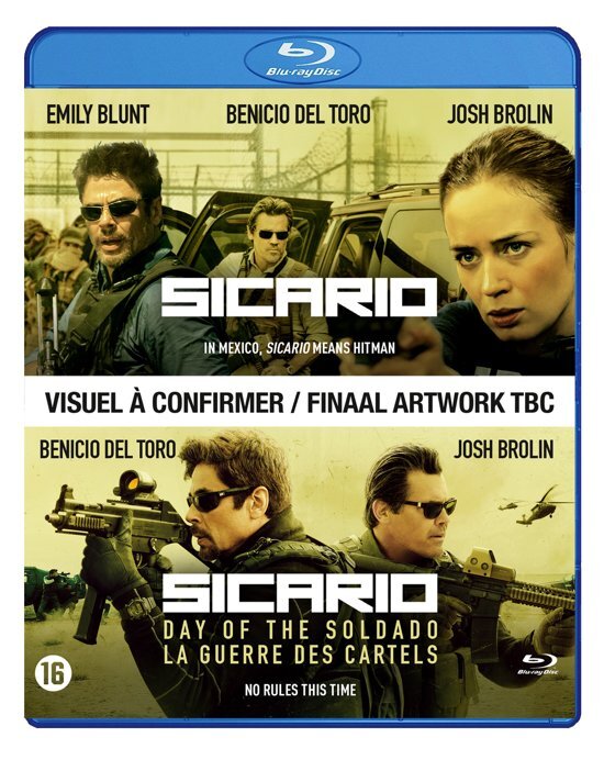 - Sicario 1 + 2 (2 movie BluRay Boxset