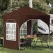 Prolenta Maison Exclusive Pop-up partytent, 192 x 192 x 245 cm, bruin