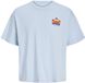 JACK&JONES JORSUMO TEE SS C.N STYD AW25 T-shirt Heren Maat L Katoen Blauw
