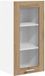 vidaXL - Hangkast - Artisan - Eiken - 40 x 31 x 80 cm - Bewerkt hout