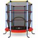 Mooiys Kinder Indoortrampoline 140cm - Met Veiligheidsnet - Rood