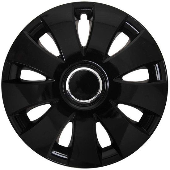 ProPlus Wieldoppen Aura 15 Inch Zwart Set Van 4