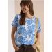 T-shirt à col rond et imprimé
