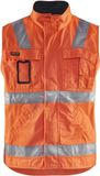 Blåkläder Blaklader Werkvest. Ongevoerd High Vis - High Vis Oranje/Marineblauw - 2XL