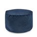 LUMALAND Comfort Line Poef van fijncorduroy, zacht corduroy zitkussen voor binnen, als zitzak voor volwassenen of zitzak voor kinderen, kruk 25 x 45 cm, 50 l, 3-in-1 beanbag, compacte zitpoef, tafel