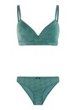 Protest PRTGlazy - Bikini set Dames - B&C&D-cup - Vaste vulling - Gespsluiting - Medium dekking - Groen
