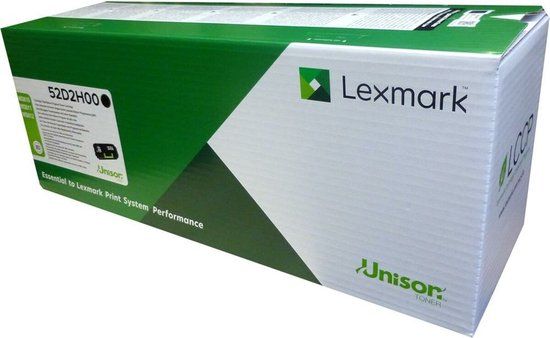 Lexmark 52D2H00 Toner Cartridge - Black - 25000 Pages - Compatible with MS810de, MS810dtn, MS811dn, MS811dtn, MS811n, MS812de, MS812dn, MS812dtn