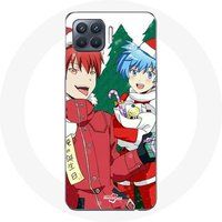 Maniacase Oppo A93 5G Hoesje Karma en Nagisa Assassination Classroom Anime Kerstdag
