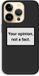 Case Company - iPhone 14 Pro Case - Your opinion - Bio-degradable - Back Cover
