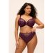 Elomi Reja niet-voorgevormde beugel-bh - aubergine