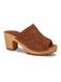 Vivisence Clogs 'B0001' lichtbruin