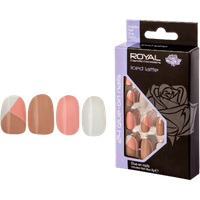 Royal Koninklijke Iced Latte Kunstnagels - 24 stuks