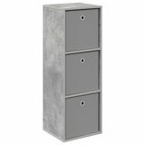 vidaXL Dressoir met lade Beton Grijs 35 x 32 x 99,5 cm