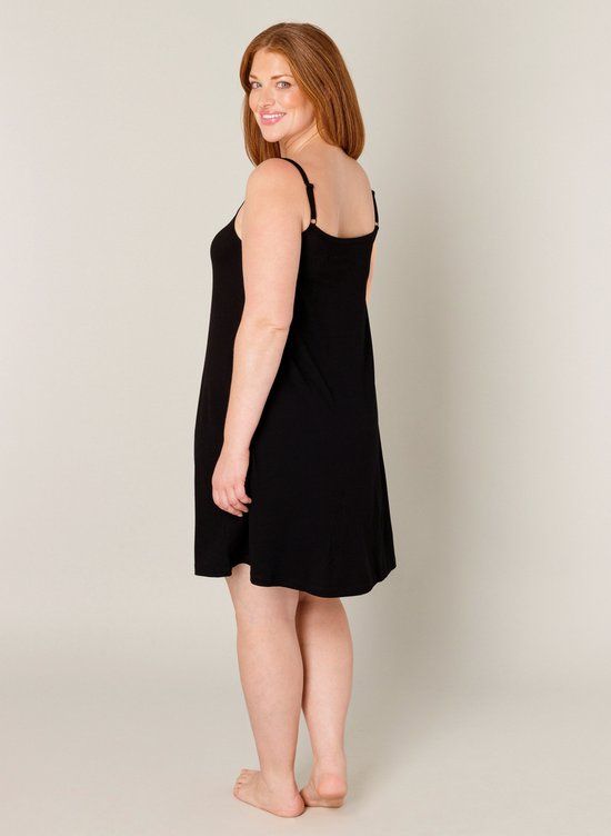 BASE LEVEL CURVY Alissa Tuniek - Black - maat X-0(44)