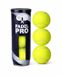 Merkloos / Sans marque A.I.&E. B.V. Set van 3 Padelballen in Koker – Geel