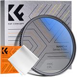 K&F Concept Nano-K Circulair CPL Optisch Glas Polarisatiefilter met Nano-coating voor 82mm objectieven + Eén Reinigingsdoekje