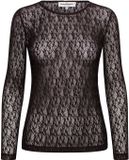 &Co Woman Tris Lace Chocolate Top Dames XXL Bruin