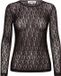 &Co Woman Tris Lace Chocolate Top Dames XXL Bruin