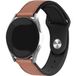 Strap-it Samsung Bracelet hybride cuir Samsung Galaxy Watch 4 Classic 42mm (marron clair)