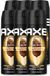 Axe 6 x Deodorant Bodyspray Magnum Gold Caramel Billionaire 150 ml