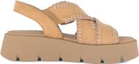 Gabor - Femme - Sandale plate - Suède - Marron - Taille 41