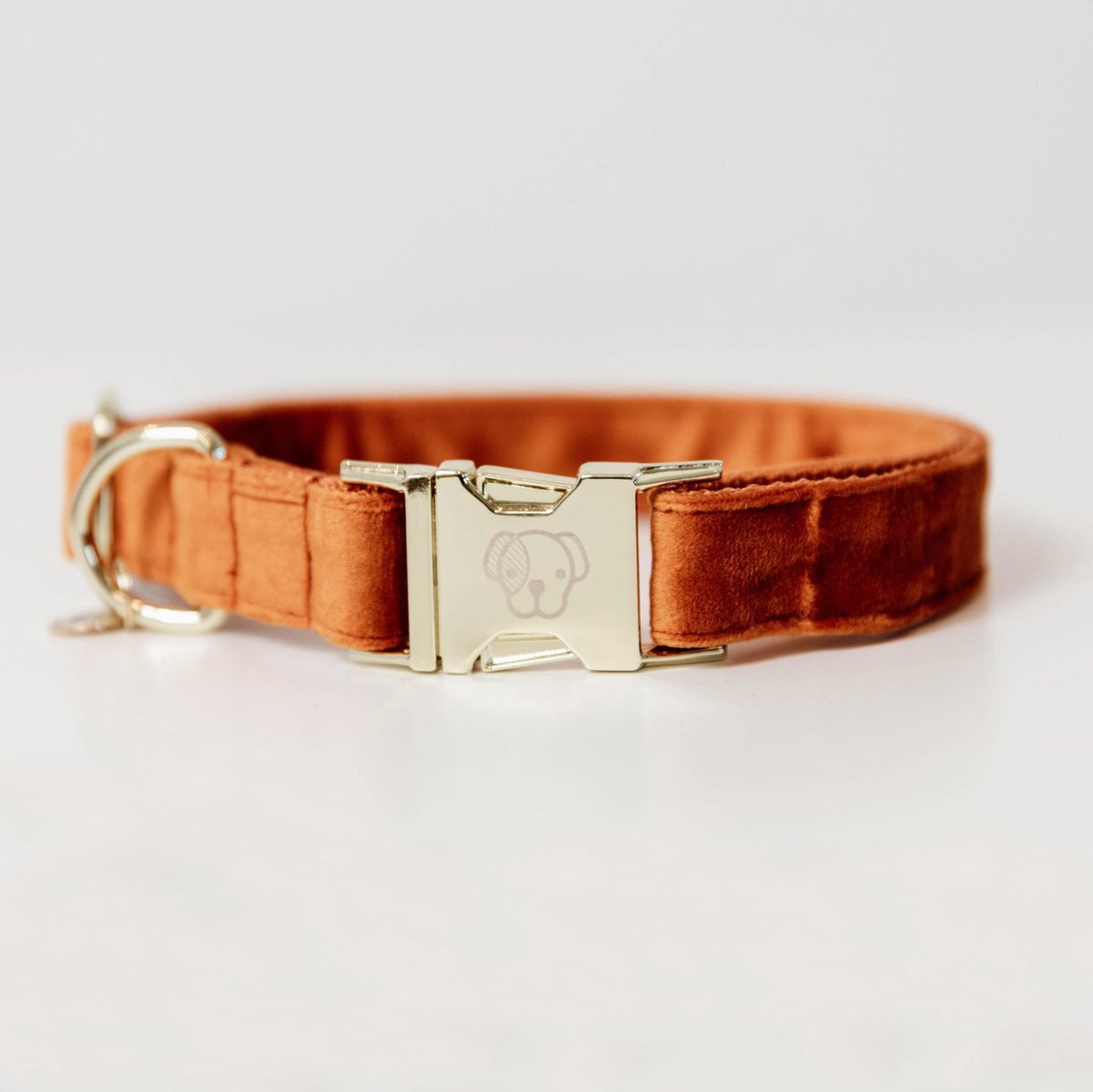 Kentucky Dogwear Hondenhalsband Velvet - Oranje XXS oranje