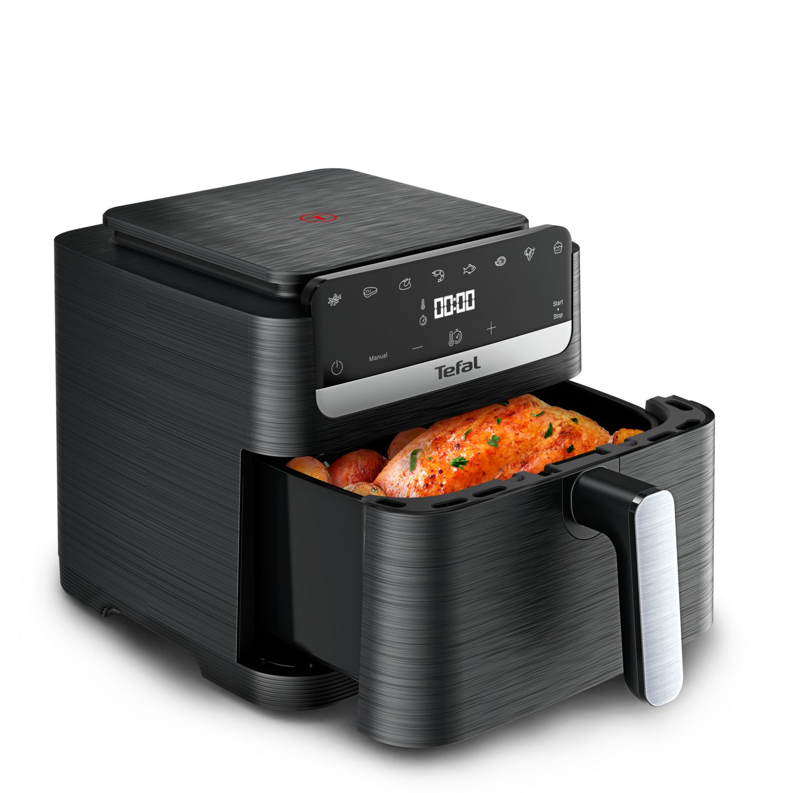 Tefal EY8618 Easy Fry Mega Compact 7,5L Airfryer - Hot Air Fryer - 8 Programs
