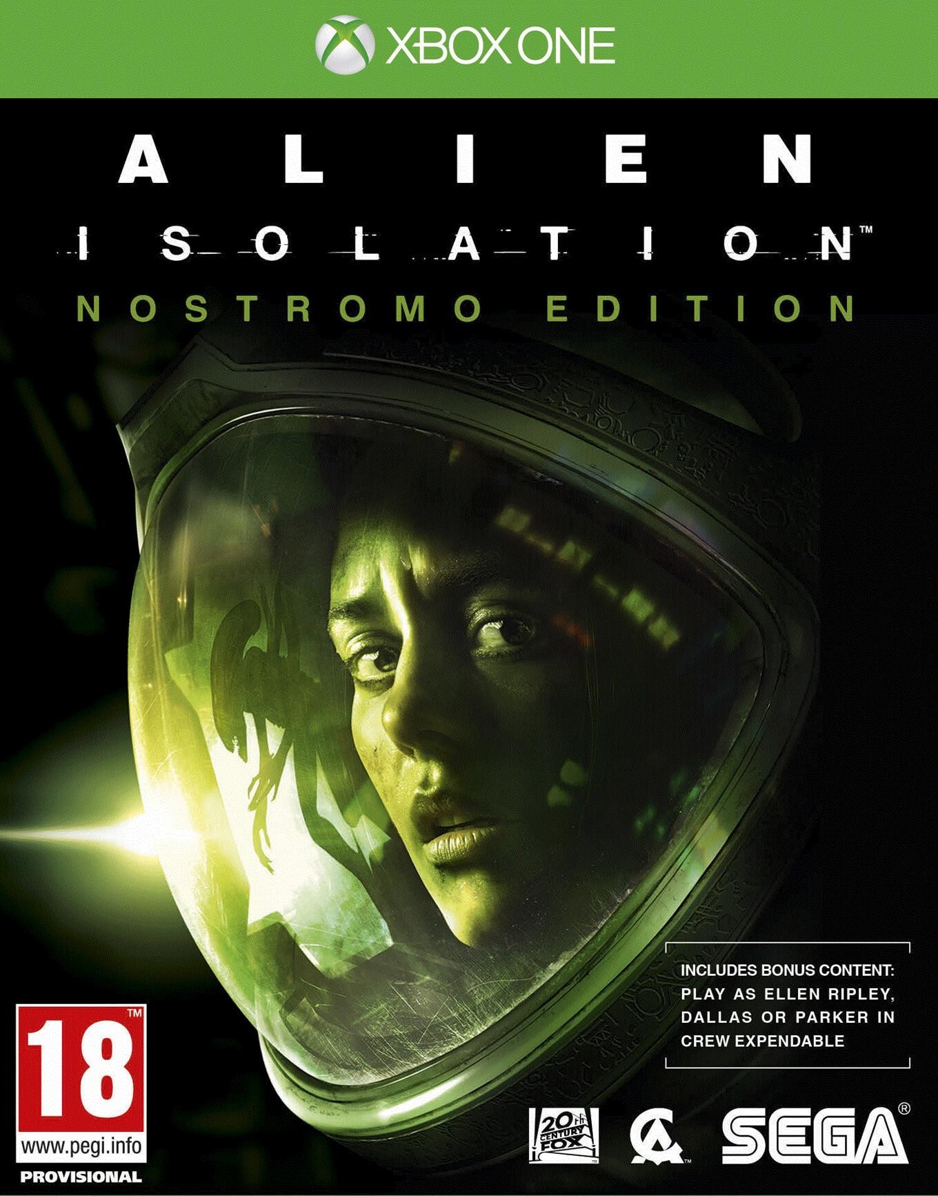 Sega Alien: Isolation Nostromo Edition Basic + DLC Xbox One Xbox One