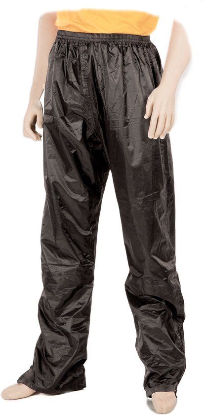 Mirage Rainfall Regenbroek Unisex Zwart Maat S - 83920