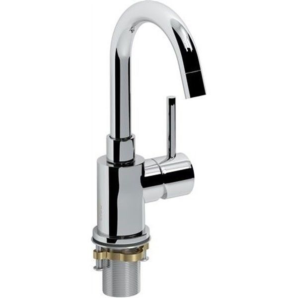 Clou Xo wastafelmengkraan 21.1x10.4cm type 1 met draaibare uitloop chroom CL/06.14001.29