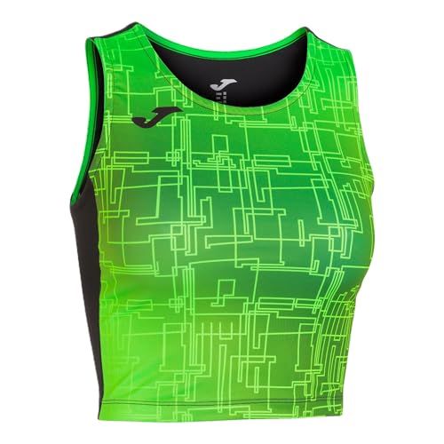 Joma 2XS Top Elite VIII - Zwart/Neon Groen - Unisex