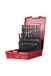 Dormer A190201 HSS High Speed Steel Jobber Drill Beetjes met 118 Graden Standaard Punt, Set van 19