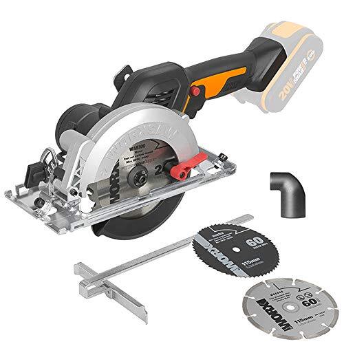 Worx WX531.9 cirkelzaag, 20 V, S/Bat, 20 V, zwart